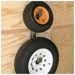 Rack'em Mfg Rack'em Spare Tire Carrier For Enclosed Trailers RA-16