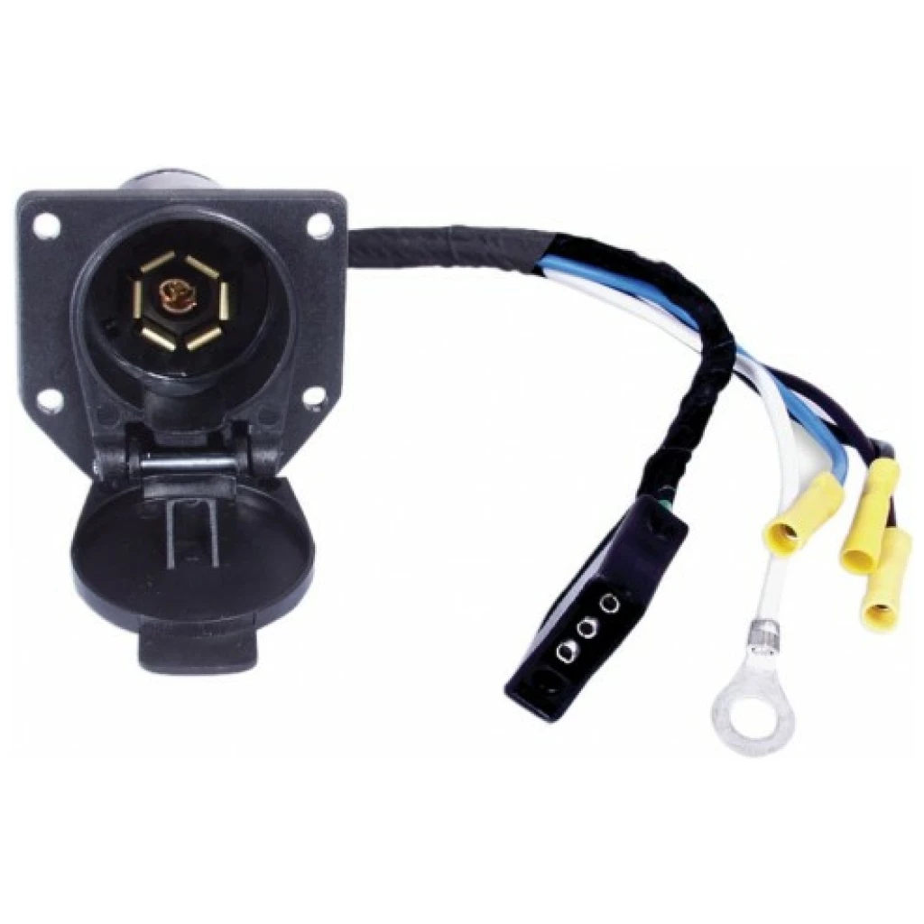 Uriah Products Uriah 4-Way Flat To 7-Way Round Molded Adapter #UE701000 3 Uriah Products Uriah 4-Way Flat To 7-Way Round Molded Adapter #UE701000