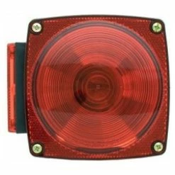 Uriah Products Uriah Right Side Square Stop/Turn/Tail Light Without License Light #UL440001